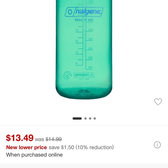 Colorful Nalgene Water Bottles 6 for $26 just message me which numbers :). - Picture 9 of 9